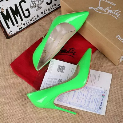 Christian Louboutin Shallow mouth stiletto heel Shoes Women--007